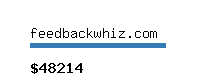 feedbackwhiz.com Website value calculator