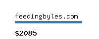 feedingbytes.com Website value calculator