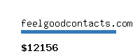 feelgoodcontacts.com Website value calculator