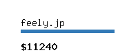 feely.jp Website value calculator