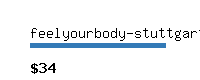 feelyourbody-stuttgart.com Website value calculator