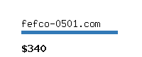 fefco-0501.com Website value calculator