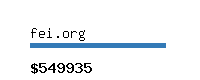 fei.org Website value calculator