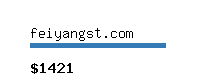 feiyangst.com Website value calculator
