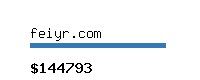 feiyr.com Website value calculator