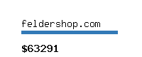 feldershop.com Website value calculator