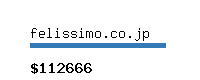 felissimo.co.jp Website value calculator