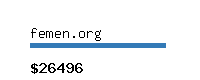 femen.org Website value calculator