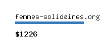 femmes-solidaires.org Website value calculator