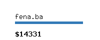 fena.ba Website value calculator