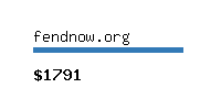 fendnow.org Website value calculator