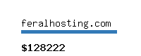 feralhosting.com Website value calculator