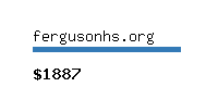 fergusonhs.org Website value calculator