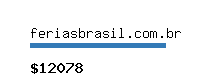 feriasbrasil.com.br Website value calculator