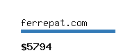 ferrepat.com Website value calculator