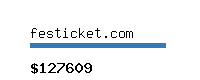 festicket.com Website value calculator