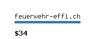 feuerwehr-effi.ch Website value calculator