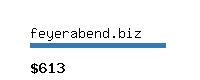 feyerabend.biz Website value calculator