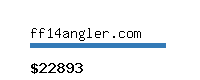 ff14angler.com Website value calculator