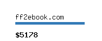 ff2ebook.com Website value calculator