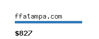 ffatampa.com Website value calculator