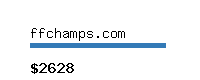 ffchamps.com Website value calculator