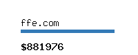 ffe.com Website value calculator