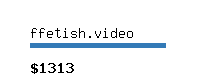 ffetish.video Website value calculator