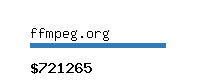 ffmpeg.org Website value calculator