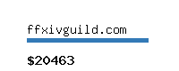 ffxivguild.com Website value calculator