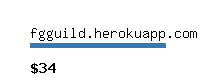 fgguild.herokuapp.com Website value calculator