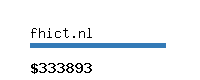 fhict.nl Website value calculator