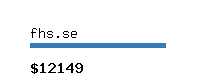 fhs.se Website value calculator