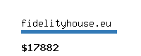 fidelityhouse.eu Website value calculator