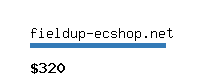 fieldup-ecshop.net Website value calculator