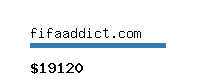 fifaaddict.com Website value calculator