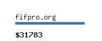 fifpro.org Website value calculator