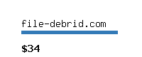 file-debrid.com Website value calculator
