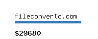 fileconverto.com Website value calculator