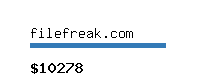 filefreak.com Website value calculator