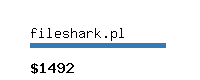 fileshark.pl Website value calculator