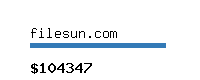 filesun.com Website value calculator