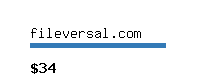 fileversal.com Website value calculator