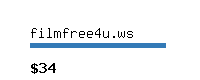 filmfree4u.ws Website value calculator