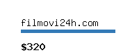 filmovi24h.com Website value calculator