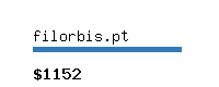 filorbis.pt Website value calculator