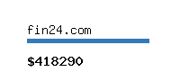 fin24.com Website value calculator