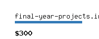 final-year-projects.in Website value calculator