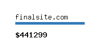finalsite.com Website value calculator