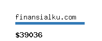 finansialku.com Website value calculator